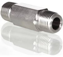 Соединитель удлиненный из углерод стали с наружными резьбами Hy-Lok npt 1/2, длина фитинга 6.0 H-SNL-8N-6.0-STEL