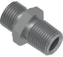 Резьбовой ниппель из нержавеющей стали Hy-Lok с наружными резьбами 3/8NPT - 3/8g H-SNA-6NG