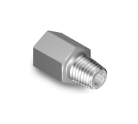 Адаптер из нержавеющей стали Hy-Lok 316, соединения - 1/4 female bspp - 1/4 male NPT H-MFAH-4NG 1