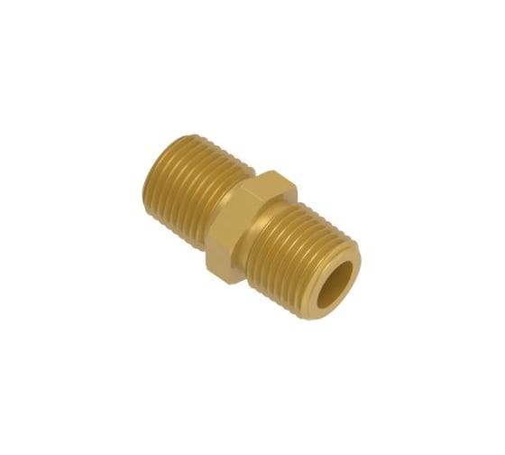 Резьбовой ниппель Hy-Lok 1/4NPT H-SNA-4N-BRAS