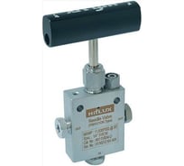 Вентиль hiflux прямой Hy-Lok давление 1034 бар, 1/4 NPT NVNVS04-S