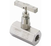 Игольчатый вентиль Hy-Lok серии svh из нержавеющей стали s316 , проходной NPT 1/2 внутр. - NPT 1/2 внутр SVH1-F-8N