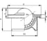Шариковая опора ISKRA CY15H CS/CS, 5 шт., CY15HCSCS-ISKRA_5 2