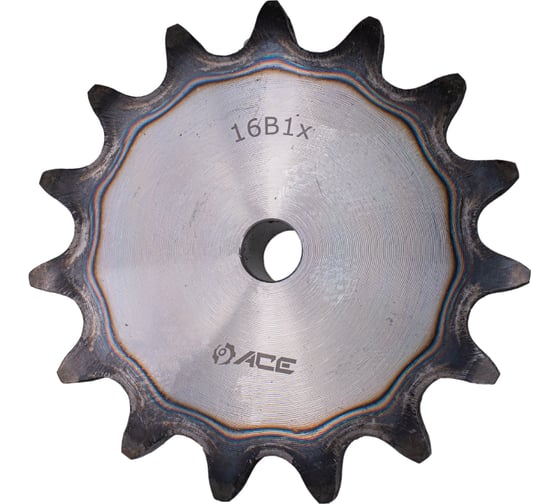 Звёздочка ACE для цепи 16B-1 Z=10 со ступицей, HT, под расточку 00-00049199 1