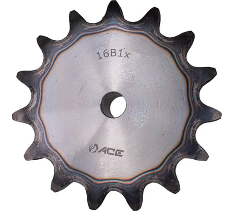 Звёздочка ACE для цепи 16B-1 Z=9 со ступицей, HT, под расточку 00-00049197