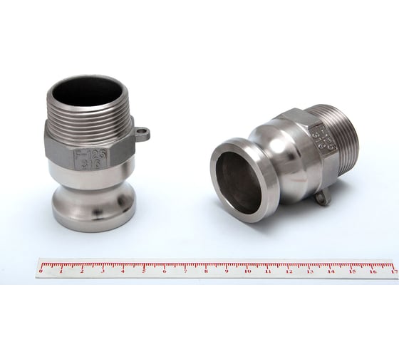 Камлок из нержавеющей стали HIMPT F-125 1 1/4" (32 мм) 00028010310