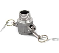 Камлок алюминиевый HIMPT B-100 1" (25 мм) 00002200050