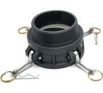 Камлок полипропиленовый HIMPT (PP) B-400 4" (100 мм) 00-00009134