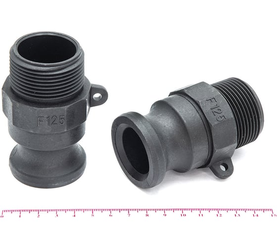 Камлок HIMPT полипропилен (PP) F-125 1 1/4" (32 мм) 00-00007814