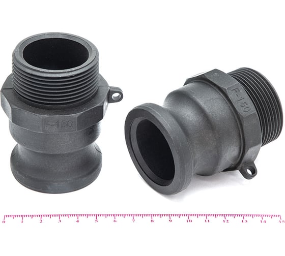 Камлок HIMPT полипропилен (PP) F-150 1 1/2" (38 мм) 00-00007815