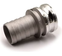 Камлок переходной алюминиевый HIMPT E-3025 (ПАПА 75мм + штуцер 63мм) 3" х 2 1/2" 00-00012283