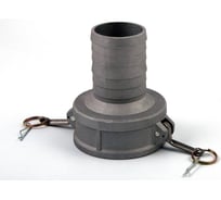 Камлок переходной алюминиевый HIMPT С-4030 (МАМА 100мм + штуцер 75м) 4" х 3" 00028007997