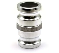 Камлок переходной алюминиевый HIMPT АА-200 (ПАПА 50мм + ПАПА 50мм) 2" х 2" 00-00012292