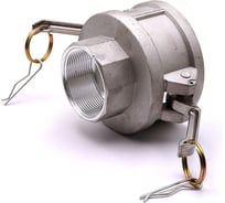 Камлок переходной алюминиевый HIMPT Д-3020 (МАМА 75мм + вн. резьба 50мм) 3" х 2" 00-00012281