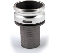 Камлок переходной алюминиевый HIMPT E-4030 (ПАПА 100мм + штуцер 75мм) 4" х 3" 00028007999