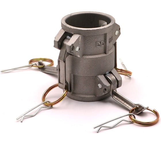 Камлок переходной алюминиевый HIMPT DD-150 (МАМА 38мм + МАМА 38мм) 1 1/2" х 1 1/2" 00-00012303