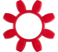 Упругий элемент типа паук ISKRA красный ER19024, 5 шт, ER19024-_5 ER19024-ISKRA_5