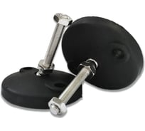 Опора регулируемая шарнирная UnitMC 80хМ8х50 (основание PA66, винт сталь) 400201 80хМ8х50