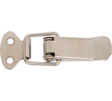 Защелка чемоданная с пружиной MFK-TORG 105 56 5 мм, никель комплект Z/Ч/105 НИКЕЛЬ