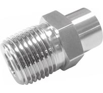 Штуцер под приварку Hy-Lok с наружной резьбой из нержавеющей стали Weld male connector, 3/4 Hy-Lok o.d. - 3/4 npt, H-SSD-12T-12N