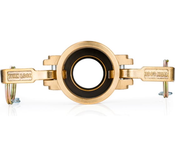 Камлок латунный TITAN LOCK тип B розетка, наруж. резьба BSP 2 1/2" TL250BBR