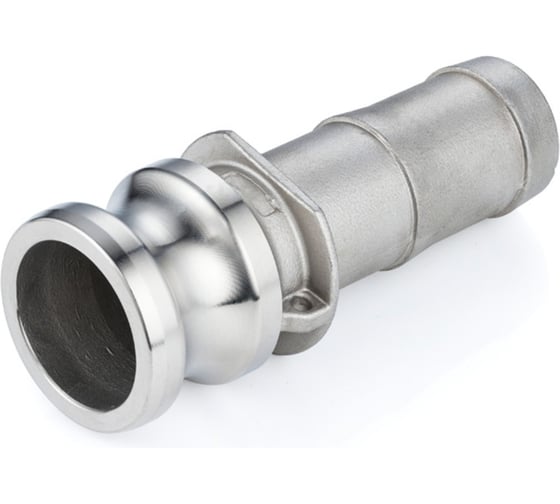 Камлок неражавеющий тип E TITAN LOCK серия EcoLine ниппель с хвостовиком 1, TL100ESS-EL
