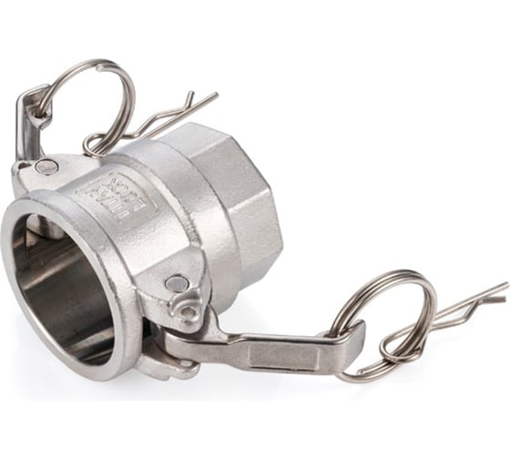 Камлок тип D TITAN LOCK серия EcoLine розетка, внутренняя резьба BSP 1, AISI304, TL100DSS-EL
