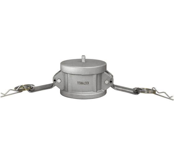 Камлок нержавеющий тип DC TITAN LOCK серия EcoLine заглушка для ниппеля 3, AISI304, TL300DCSS-EL 1