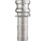 Камлок неражавеющий тип E TITAN LOCK серия EcoLine ниппель с хвостовиком 1 1/2, TL150ESS-EL 1