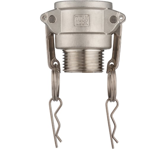 Камлок тип B TITAN LOCK серия EcoLine розетка, наружая резьба BSP 3/4, AISI304, TL75BSS-EL 1
