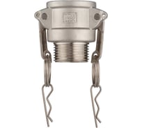 Камлок тип B TITAN LOCK серия EcoLine розетка, наружая резьба BSP 1 1/2, AISI304, TL150BSS-EL