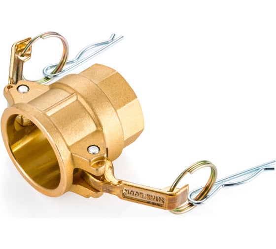 Камлок TITAN LOCK латунный TITAN LOCK тип D розетка, внутренняя резьба BSP 2 1/2" TL250DBR
