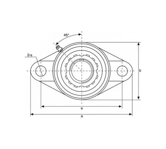 Подшипниковый узел TECHNIX UKFL205 UKFL205TECHNIX