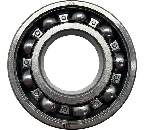 Шариковый подшипник UNITED PARTS 6206 сепаратор металл (открытый) 90-0462 1