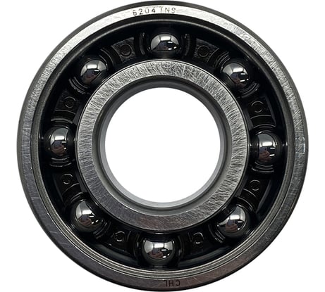 Шариковый подшипник UNITED PARTS 6204-TN9 пластиковый сепаратор (к/вала правый для TS500/700/800 аналог 95030030540) 90-0457