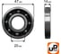 Шариковый подшипник UNITED PARTS 6204-TN9 пластиковый сепаратор (к/вала правый для TS500/700/800 аналог 95030030540) 90-0457 3