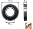 Шариковый подшипник UNITED PARTS 6002-2RS (закрытый) 90-0430 3