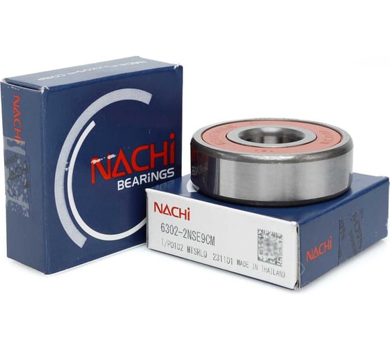 Подшипник Nachi 6302 2RSCM (2NSE9CM)(T)