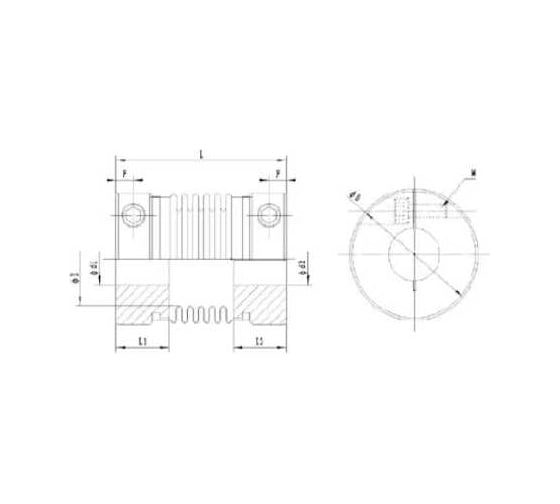 Муфта TECHNIX соединительная BC20-C (d=5 мм) BC20CD5TECHNIX
