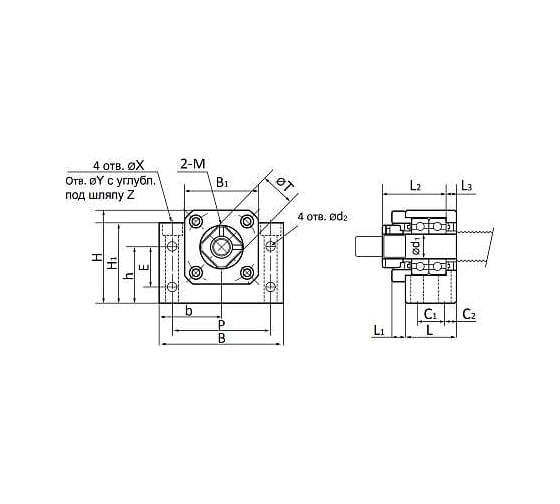 Опора TECHNIX ШВП BK12 BK12TECHNIX