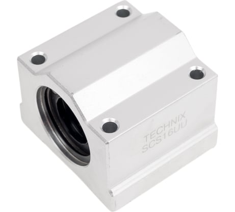 Линейный подшипник TECHNIX в сборе с корпусом SCS16-UU SCS16UUTECHNIX