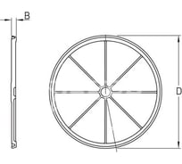 Крышка корпуса ISKRA ASNH508-607, ASNH508607