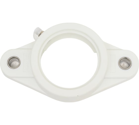 Корпус подшипника ISKRA FL206PL (бел. пласт), FL206PL 1