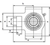 Подшипниковый узел ISKRA UCT211