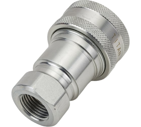Соединение быстроразъемное серия B ISO 7241-B (1/2"; розетка; оцинкованная сталь) TITAN LOCK TL4BF