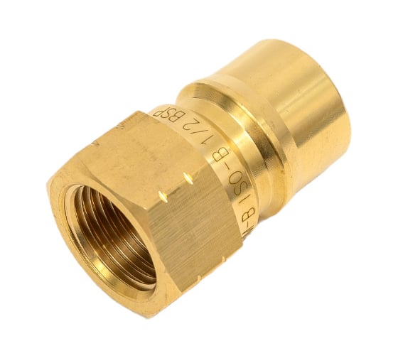 Соединение быстроразъемное серия B ISO 7241-B (1/2"; ниппель; латунь) TITAN LOCK TL4BM-B