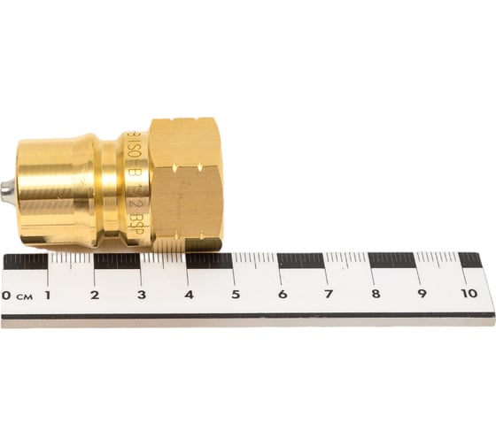 Соединение быстроразъемное серия B ISO 7241-B (1/2"; ниппель; латунь) TITAN LOCK TL4BM-B