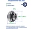 Подшипник ZNL UC 205 225530 2
