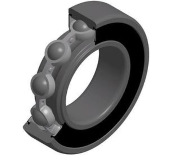 Радиальный шарикоподшипник НСН 62202-2RS