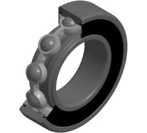 Радиальный шарикоподшипник НСН 62203-2RS